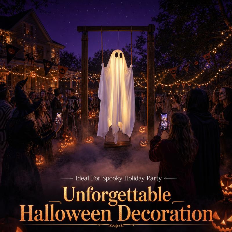 The 'WTF Ghost' | 5ft Swinging Ghost