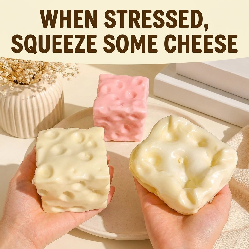 The Cheese | Stress Relieving Squishy Toy