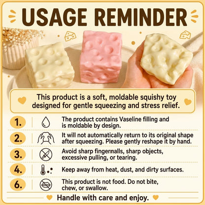 The Cheese | Stress Relieving Squishy Toy