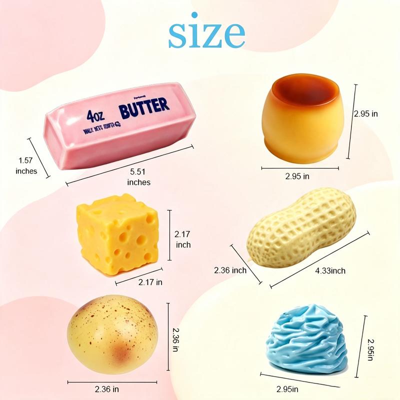 The Satisfying Six | 6 Crunchy Anti-Stress Squishies