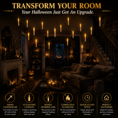 The Magic Candles | Floating Wand Control Set