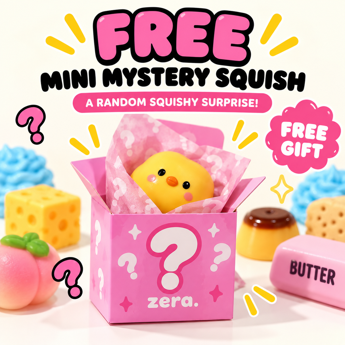 FREE Mini MYSTERY Squish