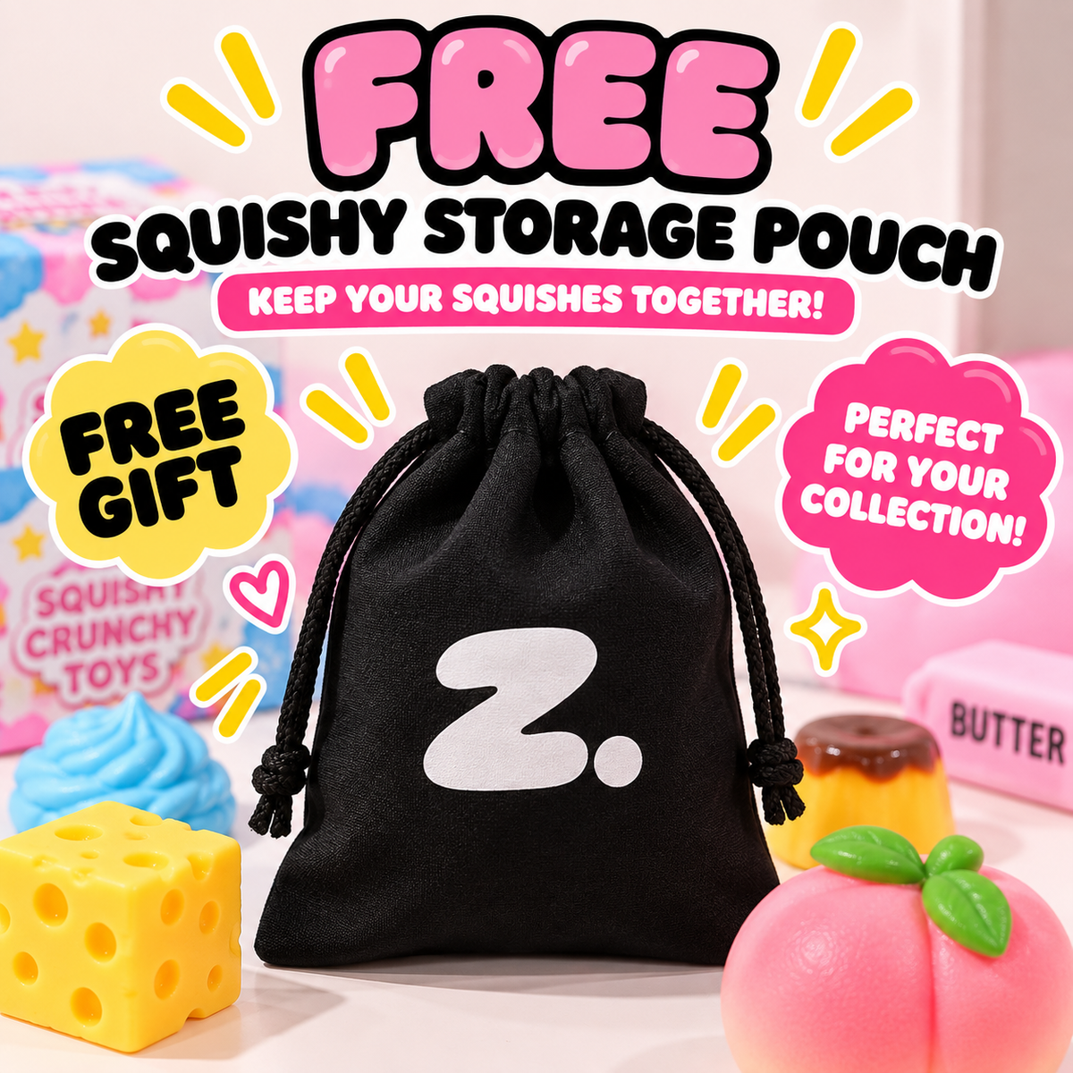 FREE Squishy Storage Pouch