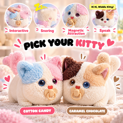 The Magic Kitty | Interactive Fluffy Plush Toy