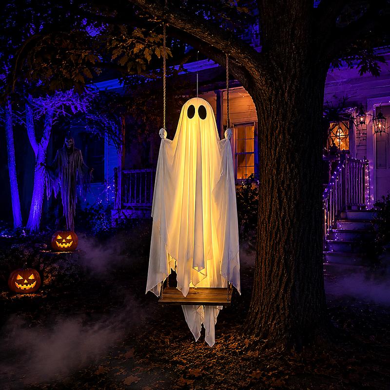 The 'WTF Ghost' | 5ft Swinging Ghost