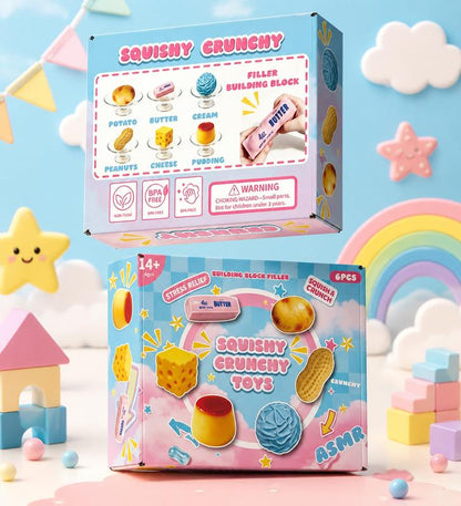 The Satisfying Six | 6 Crunchy Anti-Stress Squishies